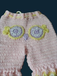Image 4 of Owl Eyes &amp; Ruffles Baby/Toddler Pants