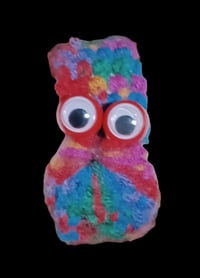 Image 4 of Child's Google Eyes Slap Bracelet Red/Multi