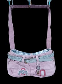 Image 1 of Ohio State Recycled Purse/Bag