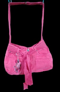 Image 1 of Ohio State Remade/Recycled Purse