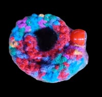 Image 5 of Child's Google Eyes Slap Bracelet Red/Multi