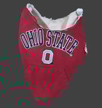 Image 2 of OSU Buckeye's Sweatshirt Remade Bag
