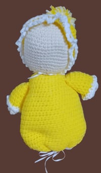 Image 1 of Yellow Baby Bunting Plush Doll