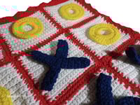 Image 2 of Crocheted Tic Tac Toe Game