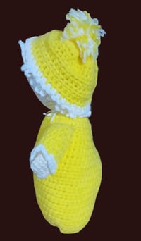 Image 2 of Yellow Baby Bunting Plush Doll