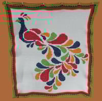 Image 1 of Perfect Peacock Throw Blanket