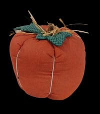 Image 1 of Orange Fabric Pumpkin