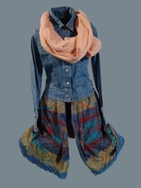 Image 1 of Blue Boho Jacket