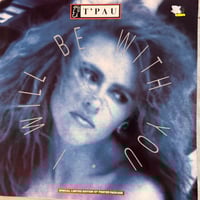 Image 1 of Special Limited Edition I will be with You- 12" vintage vinyl single Signed by carol