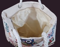 Image 3 of Owl Trio Canvas Bag