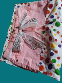 Image 5 of Remade Girls LEI Jean Skirt Sz 10 Reg