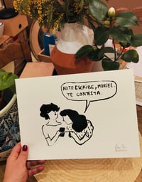 Image 2 of Print de febrero "Muriel"