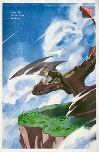 Image 2 of How to Train Your Dragon Riso [L]