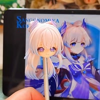 Image 8 of Custom Anime Doll Head [Compatible w/ 1/12 Bodies: Nendoroid Doll, Obitsu 11 ]