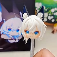 Image 9 of Custom Anime Doll Head [Compatible w/ 1/12 Bodies: Nendoroid Doll, Obitsu 11 ]