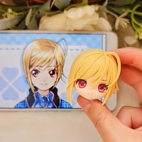 Image 10 of Custom Anime Doll Head [Compatible w/ 1/12 Bodies: Nendoroid Doll, Obitsu 11 ]
