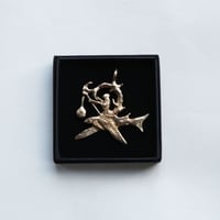 Image 2 of Flying knight in Bronze.
