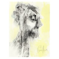 Image 1 of Glint - Charcoal and Acrylic Paint on Paper 