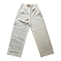 Image 4 of PANTALÓN WIDE BLANCO