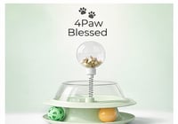 Image 1 of Juguete Interactivo Dispensador de Premios para Gatos — Asakusa Green