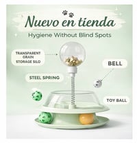 Image 3 of Juguete Interactivo Dispensador de Premios para Gatos — Asakusa Green