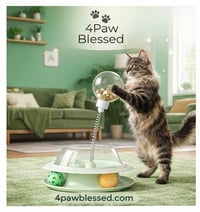 Image 4 of Juguete Interactivo Dispensador de Premios para Gatos — Asakusa Green