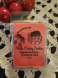 Image 1 of Hello Cherry Cookie -A Rockytop Wax Works exclusive custom houseblend fragrance 
