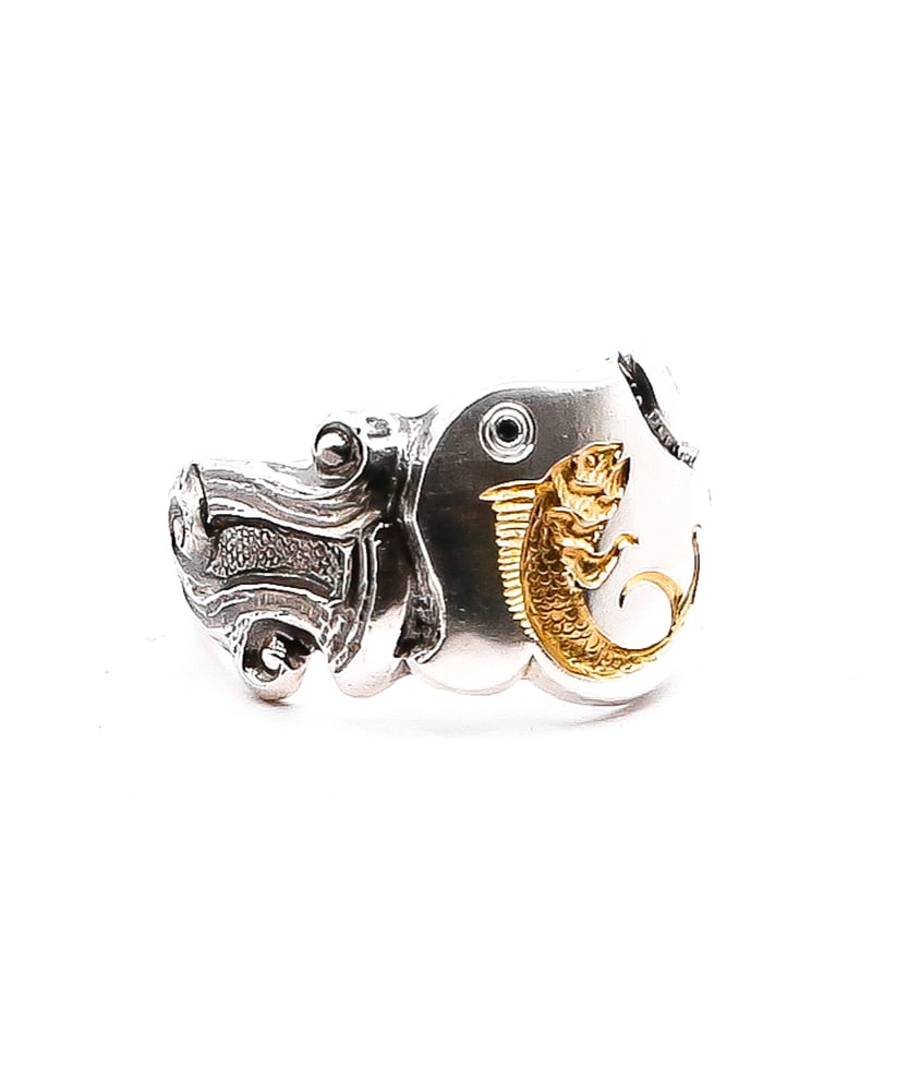 Image of Fish Signet Ring