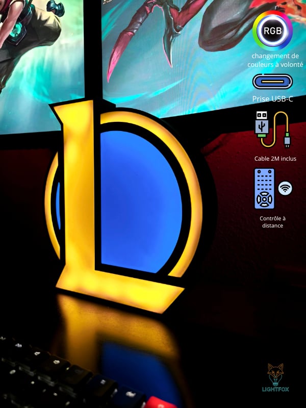 Image of Lampe led League Of Legend