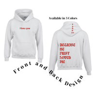 Image 1 of Loved First Littles Hoodie