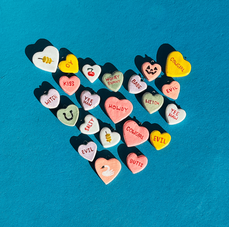 Image of Heart Shaped Candy Necklaces ( sold individually )