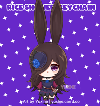 2.8" Rice Shower Charm