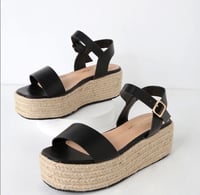 Image 3 of Lulus Corsa Espadrille Flatform Sandal 