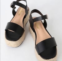 Image 1 of Lulus Corsa Espadrille Flatform Sandal 