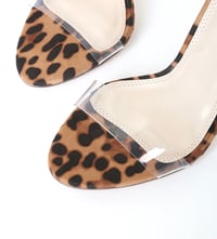 Image 4 of Lulus Ledah Leopard Suede Lace-Up Heels