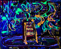 Image 3 of A Vase With the Moon and Stars