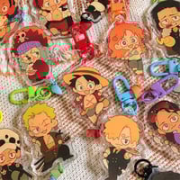 Image 2 of [pre-order] ONE PIECE: Got Fish – charm with heartlock