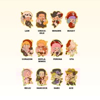 Image 4 of [pre-order] ONE PIECE: Got Fish – charm with heartlock