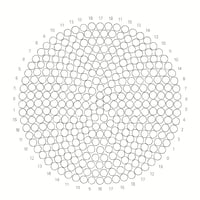 Seed Bead Circle Beading Pattern 