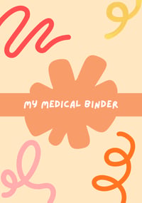 Image 1 of My Medical Binder PDF ONLY