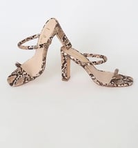 Image 3 of Lulus Xenya Tan Multi High Heel Sandals