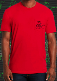 Image 1 of Red Pocket Tee