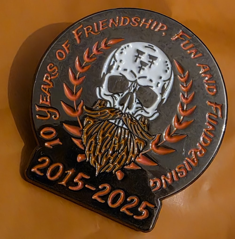 Image of 10 Year Anniversary Enamel Pin