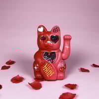 Cherry Heart 22cm Lucky Cat