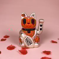 Red Flail 22cm Lucky Cat