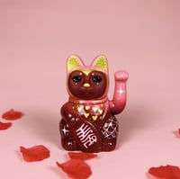 Golden Hearts 15cm Lucky Cat