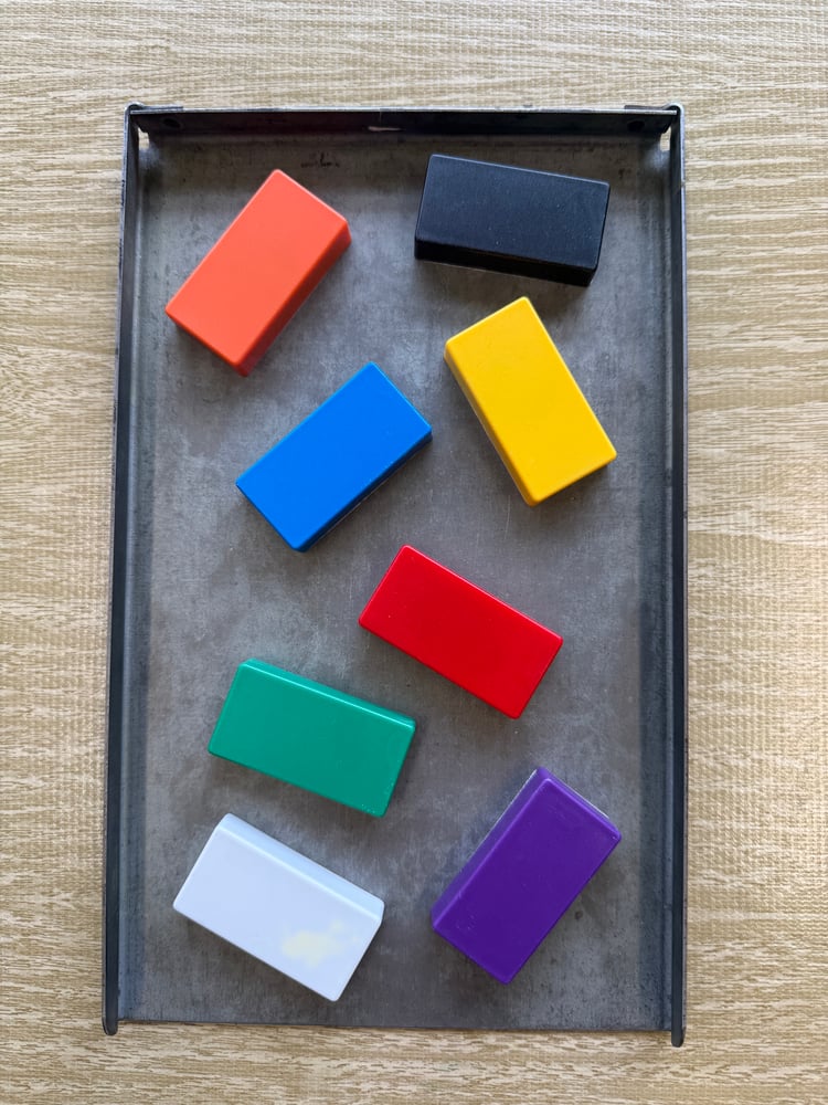 Image of Magnets for letterpress printers