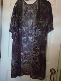 Image 2 of Size L/XL- Uniquely You: The Reverse Dyed Duster
