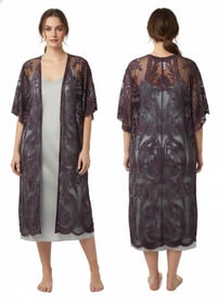 Image 1 of Size L/XL- Uniquely You: The Reverse Dyed Duster