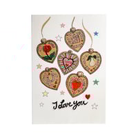 Image 1 of  Love Charms Valentine's Card